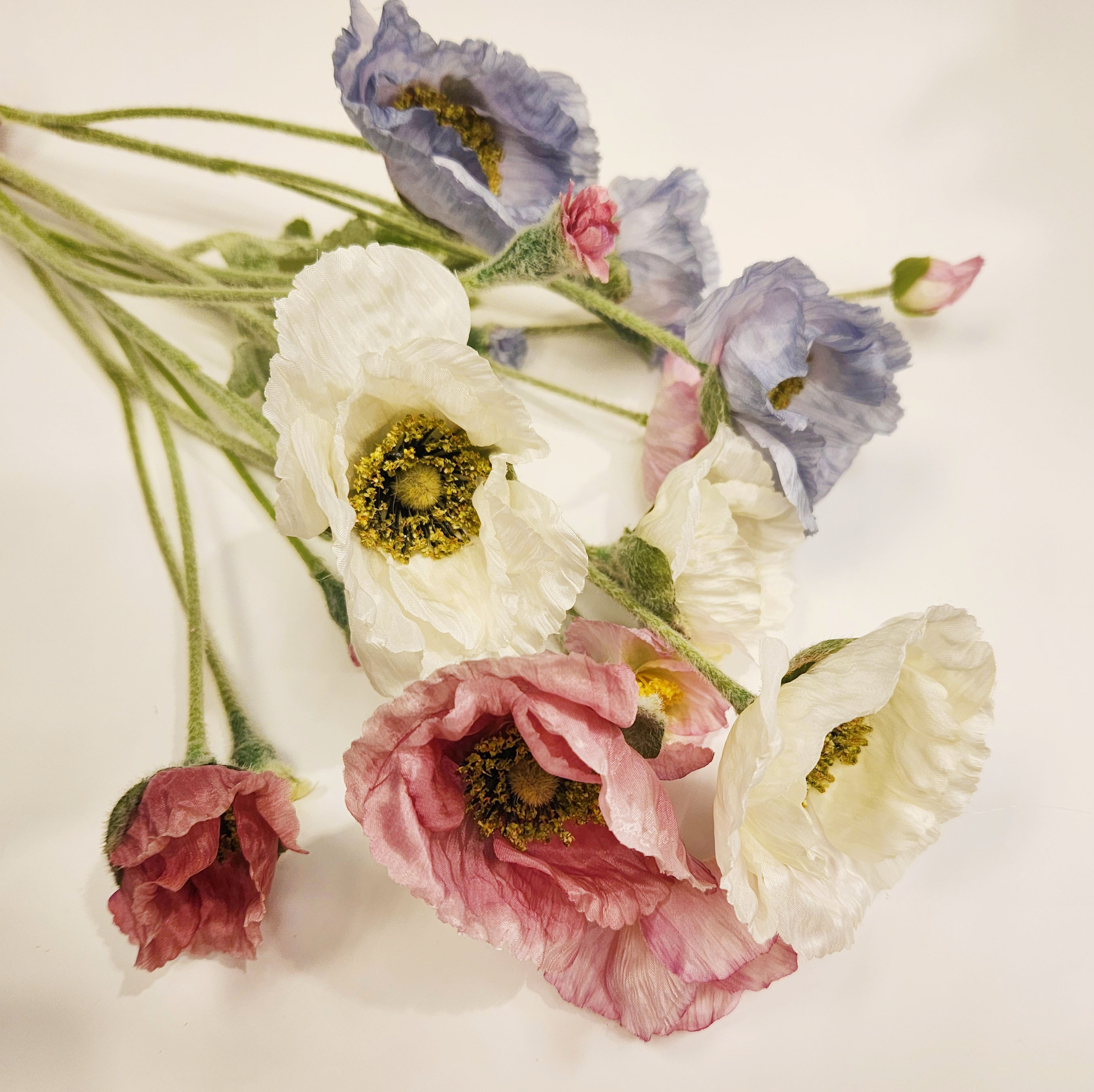 擬真罌粟花（四色）