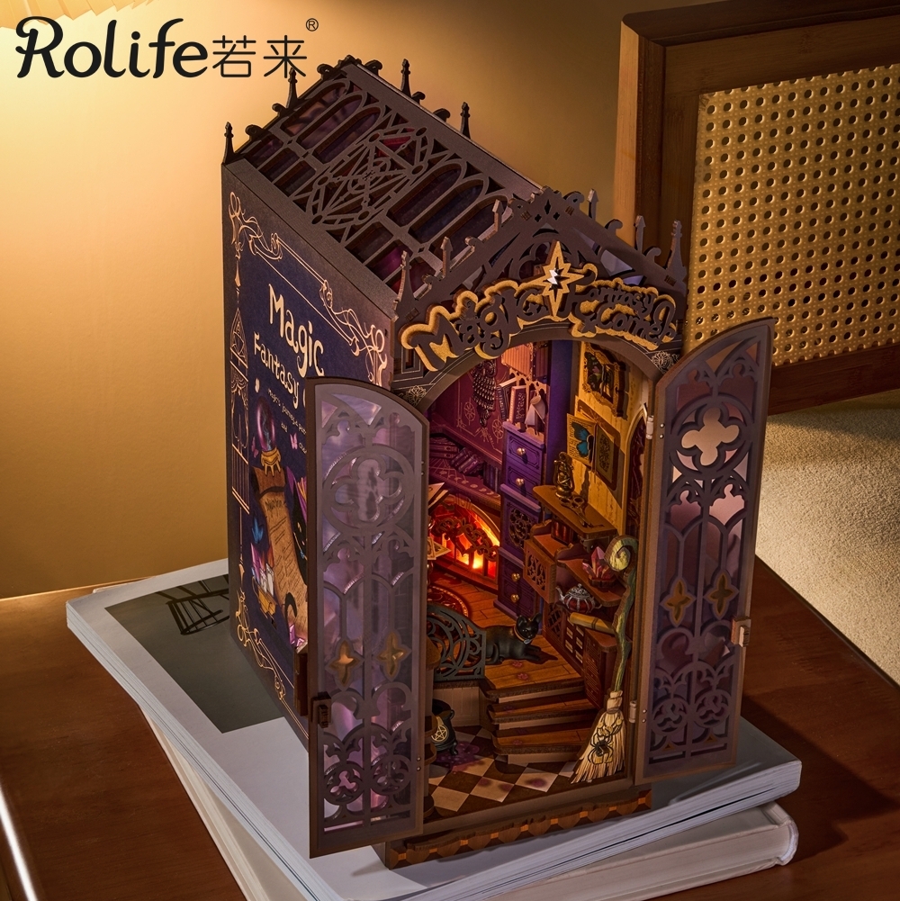 DIY袖珍小屋_【TGB14】Rolife若來_立體創意書立系列_ 魔法之家