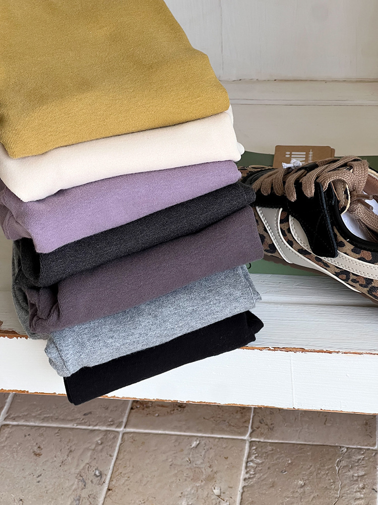 素色彈性內搭褲(90-170)