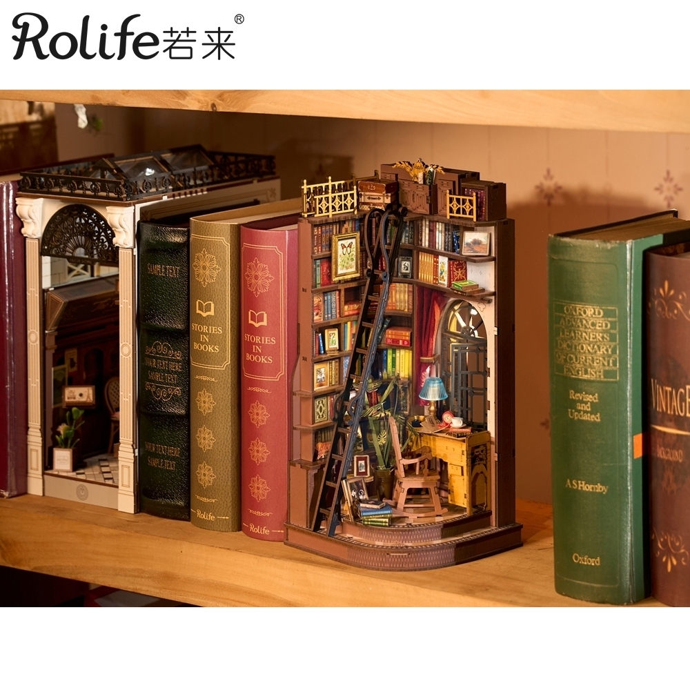 DIY袖珍小屋_【TGE02】Rolife若來_唐頓書屋