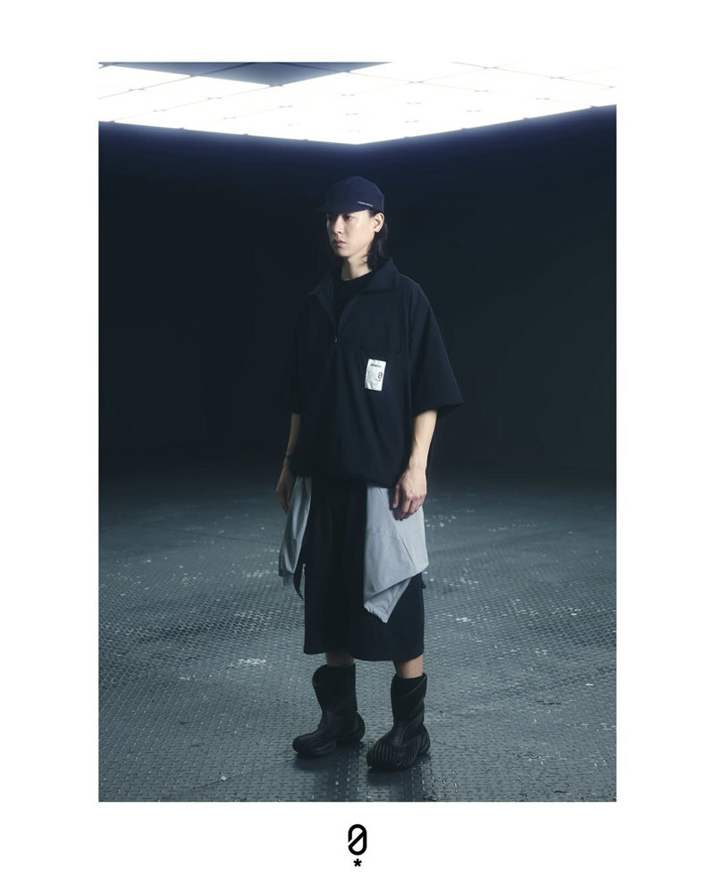 idealism x ionism 三段拆解長褲 聯名款 黑/灰 25 A/W 3Way Curved Pants