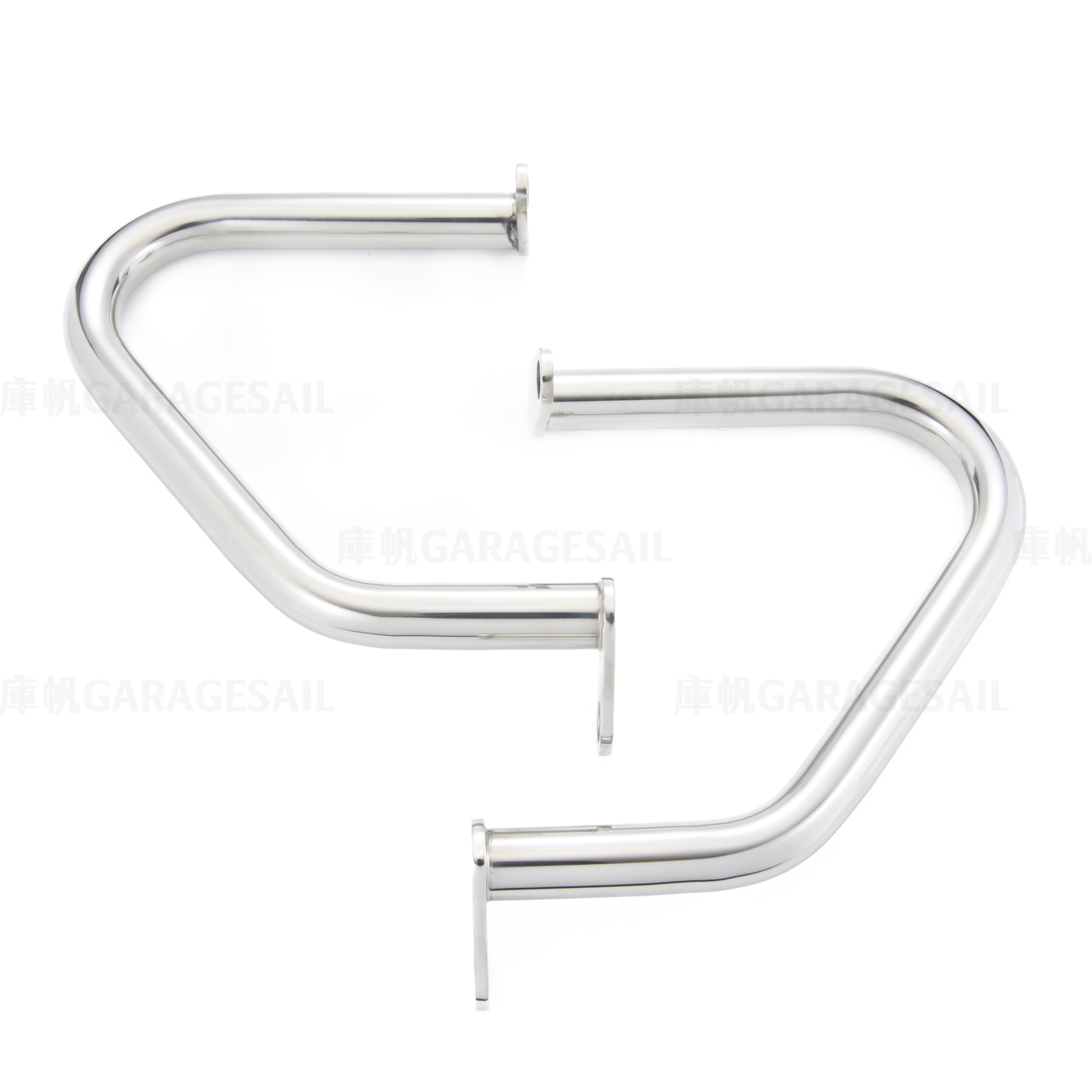 水冷凱旋專用 保桿 拋光銀