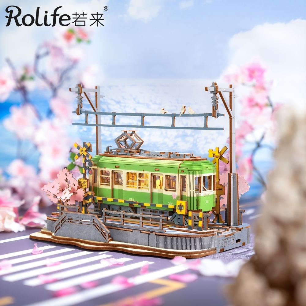 DIY袖珍小屋_【TGS02】Rolife若來_櫻花之旅