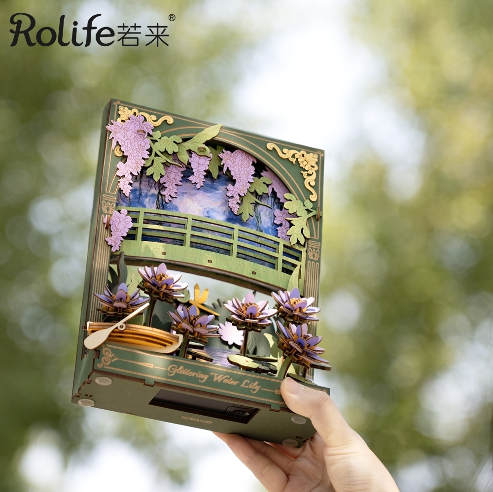 DIY袖珍小屋_【TH001】Rolife若來_ 莫內睡蓮