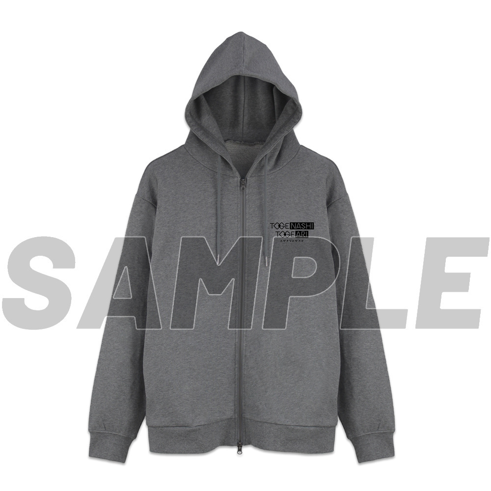 Cospa 011226 トゲナシトゲアリ ジップパーカー Ver.2.0 [ガールズバンドクライ] MIX GRAY