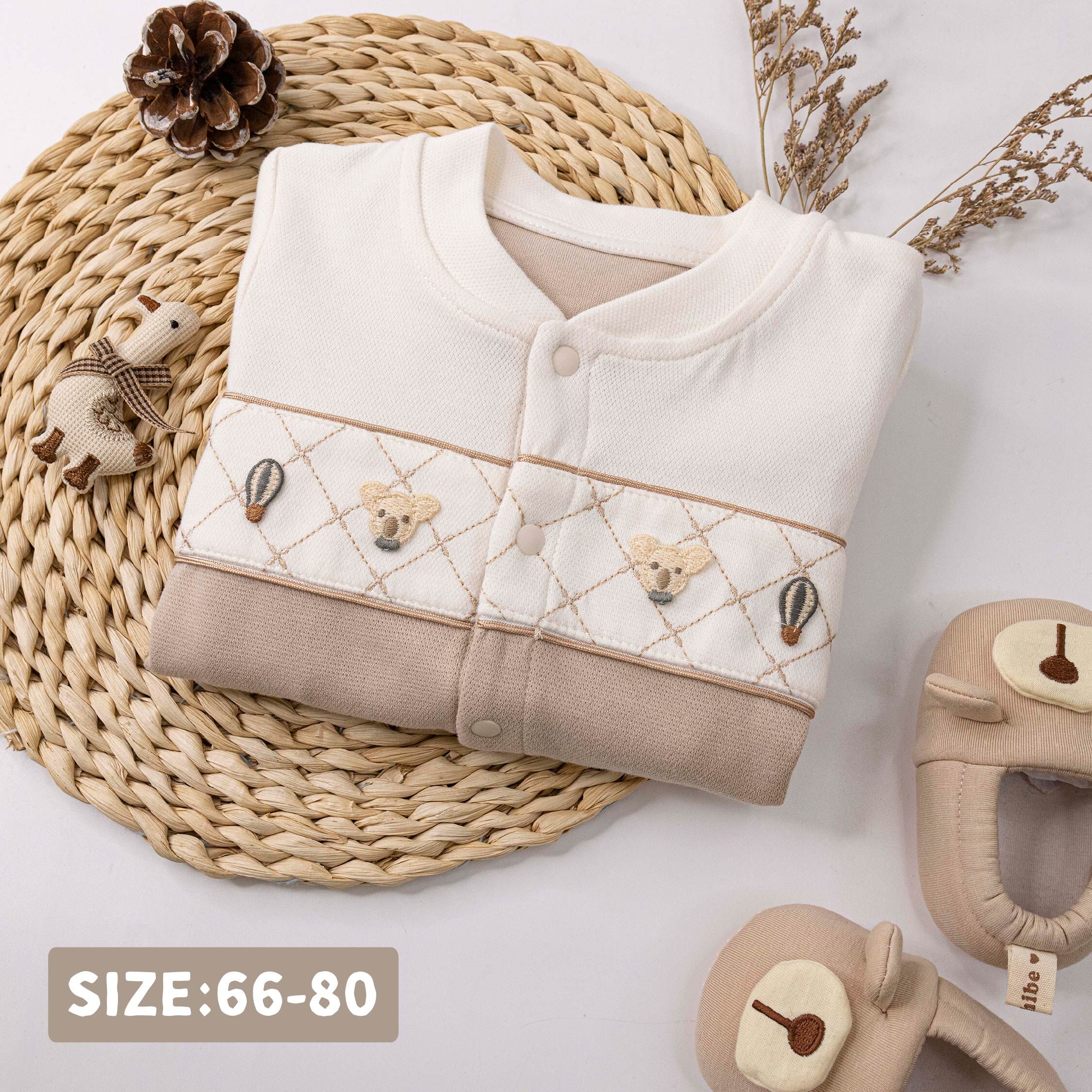 純淨系列【T3086】無尾熊與熱氣球布貼連身衣