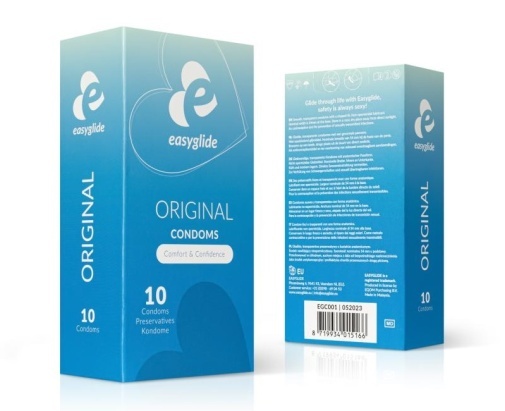 EasyGlide Original 10's Pack Latex Condom