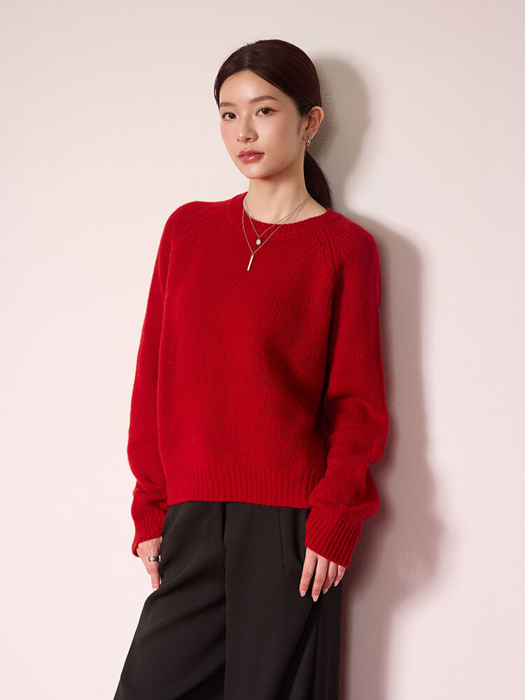 2603 溫暖針織上衣（100%羊毛）