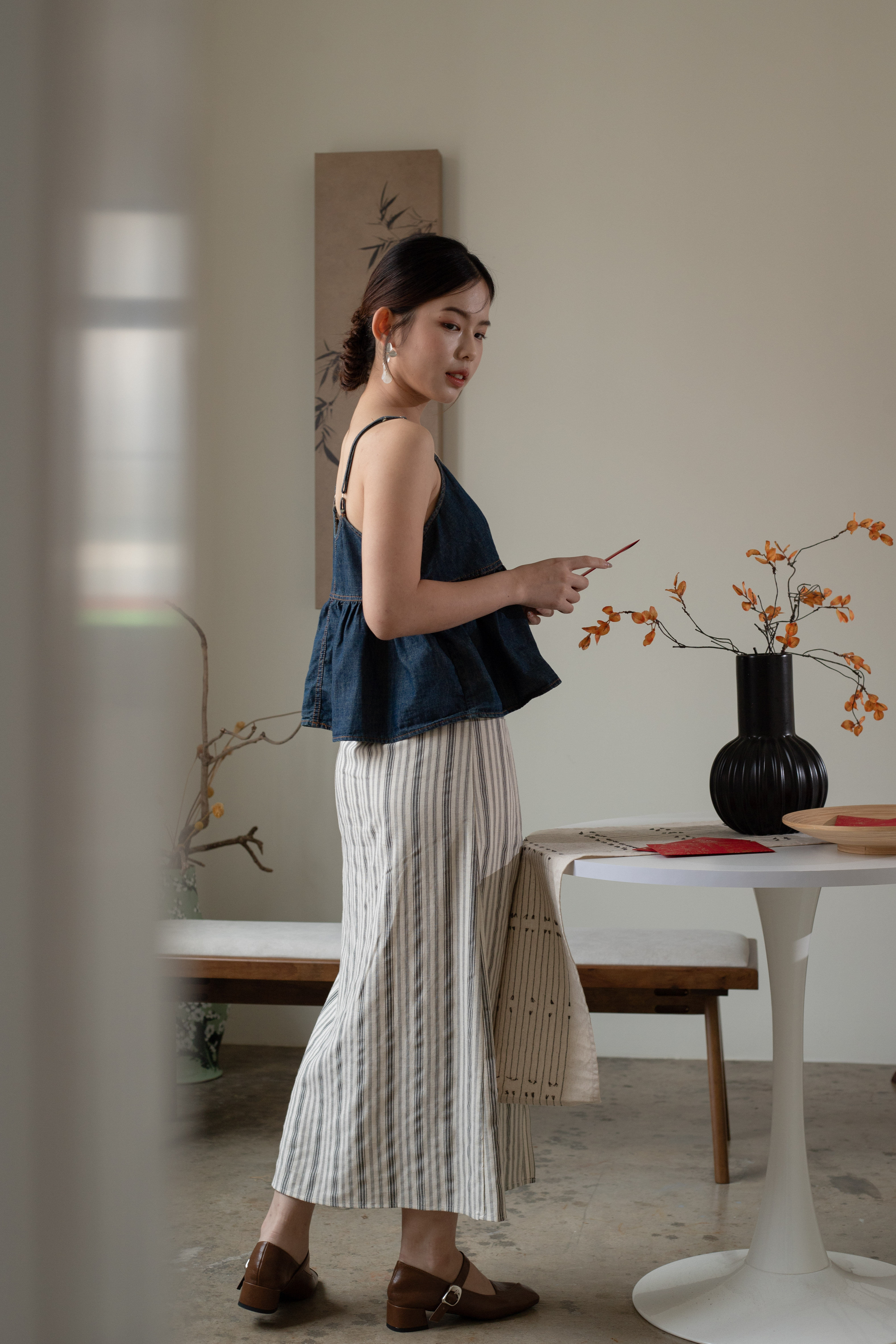 Nuna Denim Tank Top -2608BV