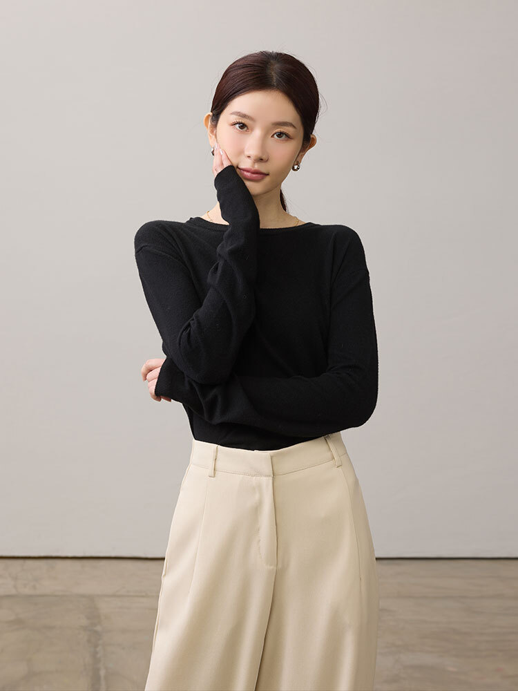 OH!HER 俐落質感高腰西裝褲