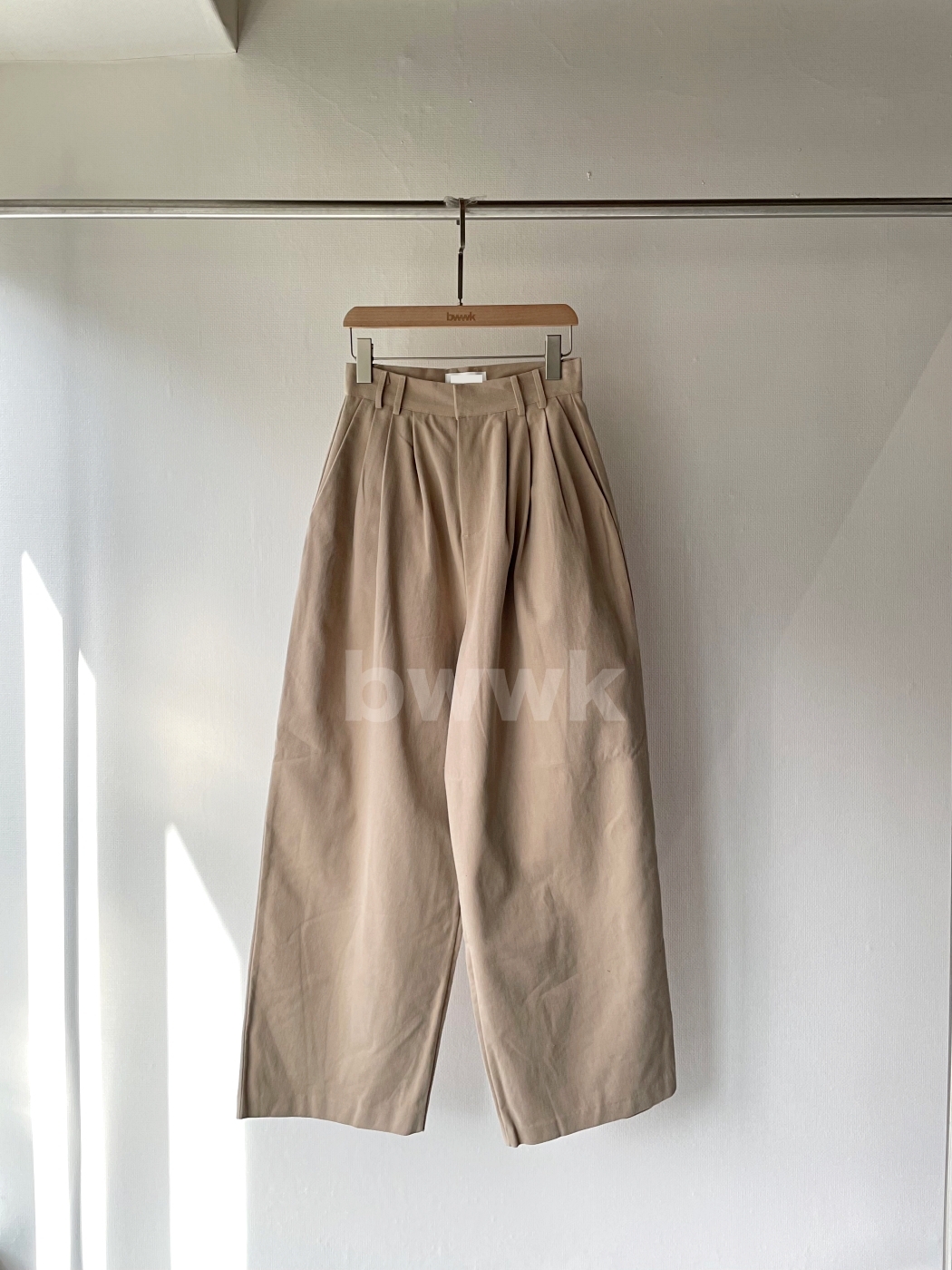 【瑕疵】高腰打褶西裝褲