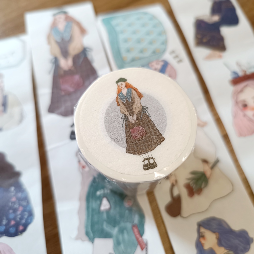 甜蜜生活．拼貼時光 5cm和紙膠帶 <整捲/分裝>