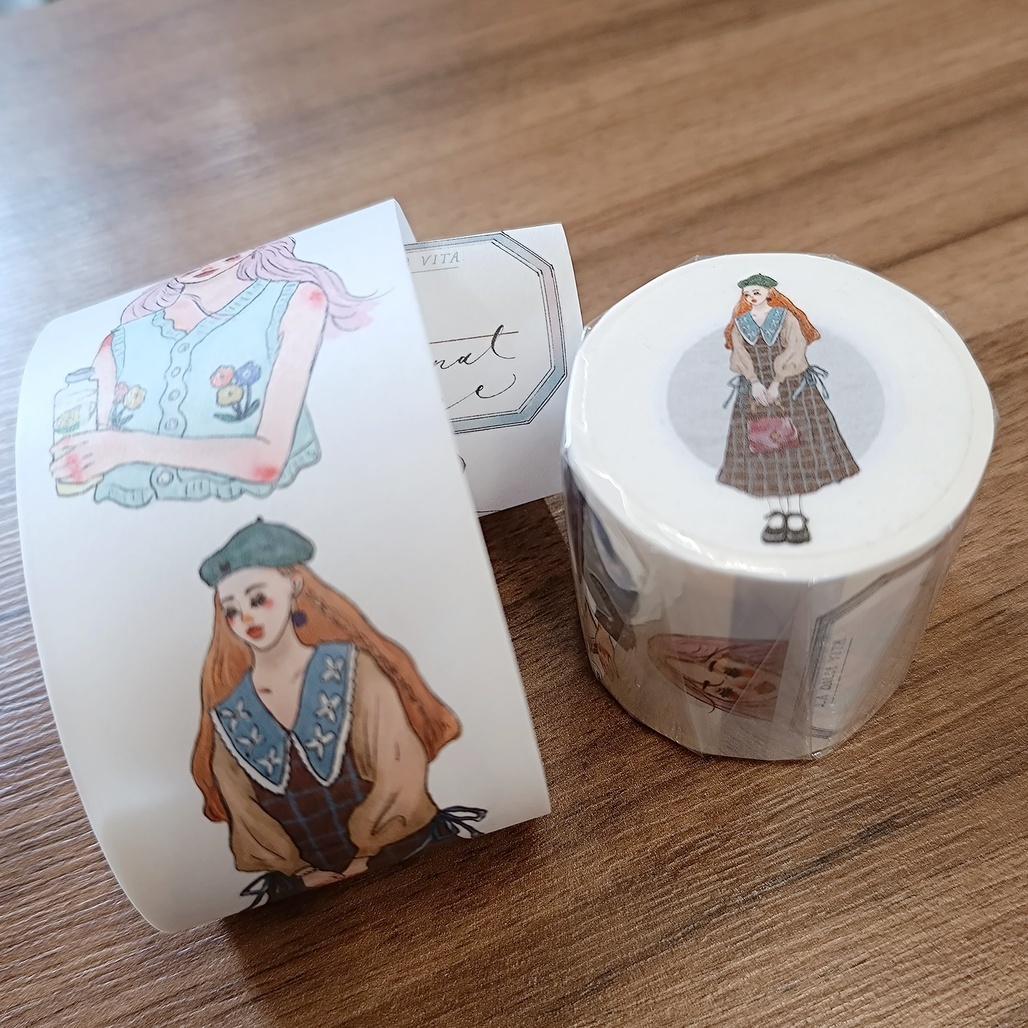 甜蜜生活．拼貼時光 5cm和紙膠帶 <整捲/分裝>