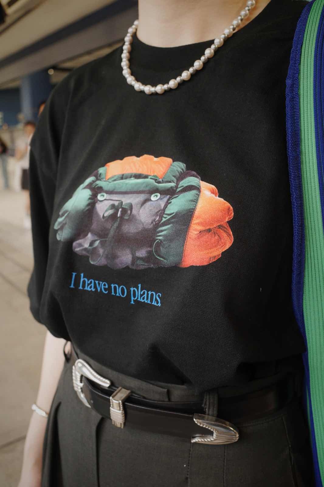 Ilovemyselfself-T-shirt-I Have No Plans