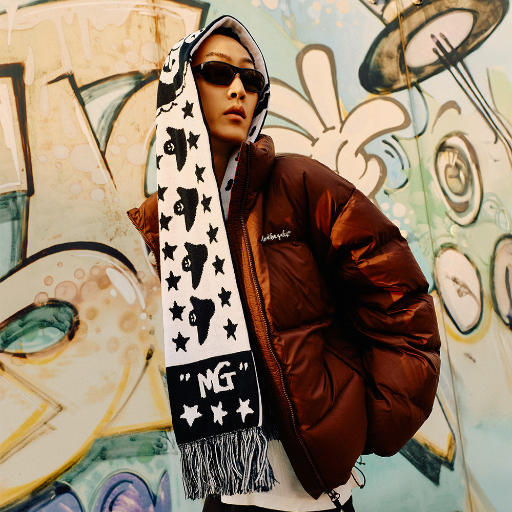 Hooligan Scarf - BLACK