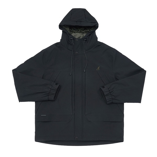 KANGOL 外套 黑 卡其 連帽工裝 鋪棉 保暖外套 中性 6455144020 6455144030