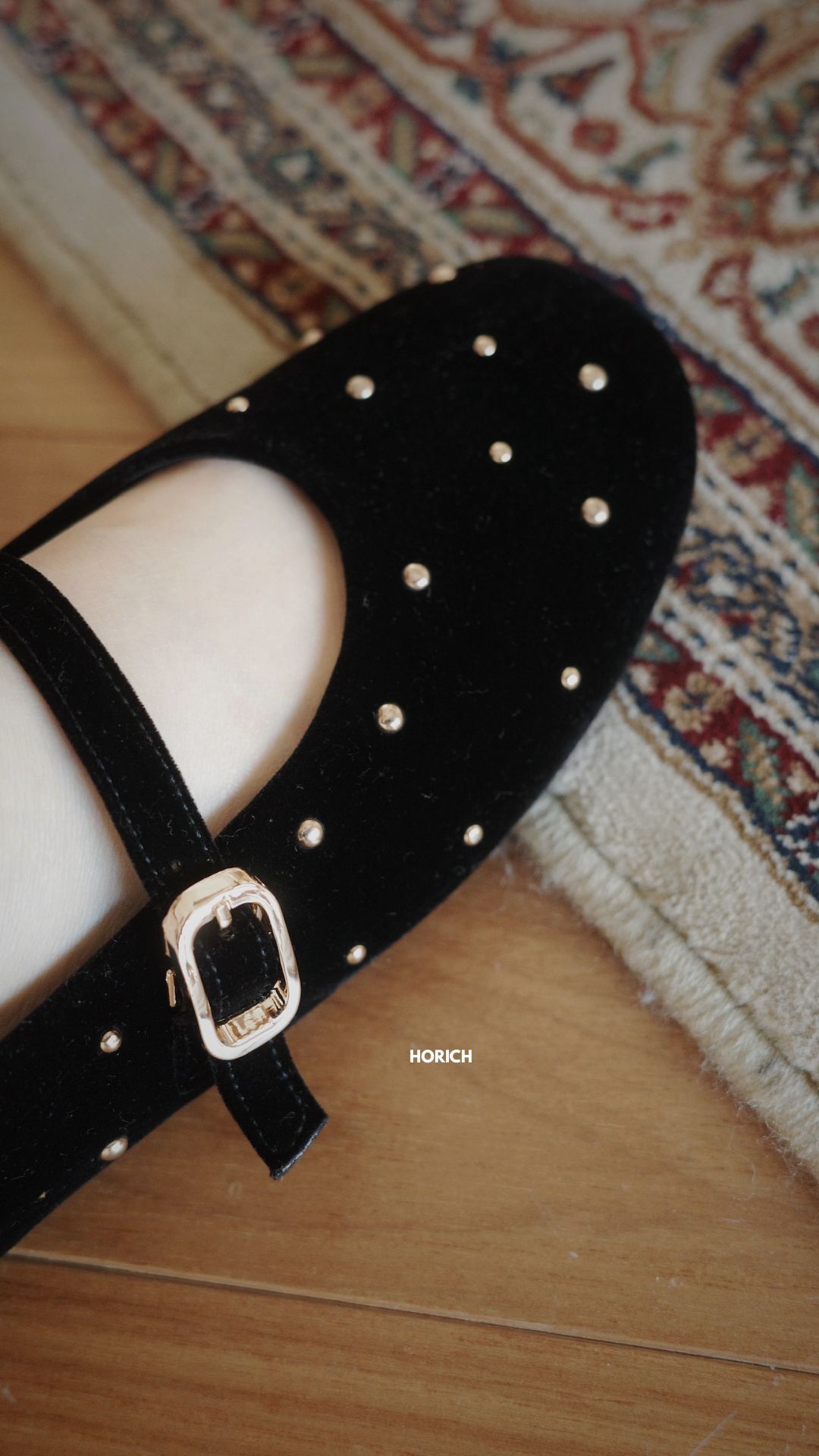 𝗗𝗲𝗰.𝟮𝟯 / D5092-23-金絲絨布瑪莉珍鞋35-40碼 /黑色