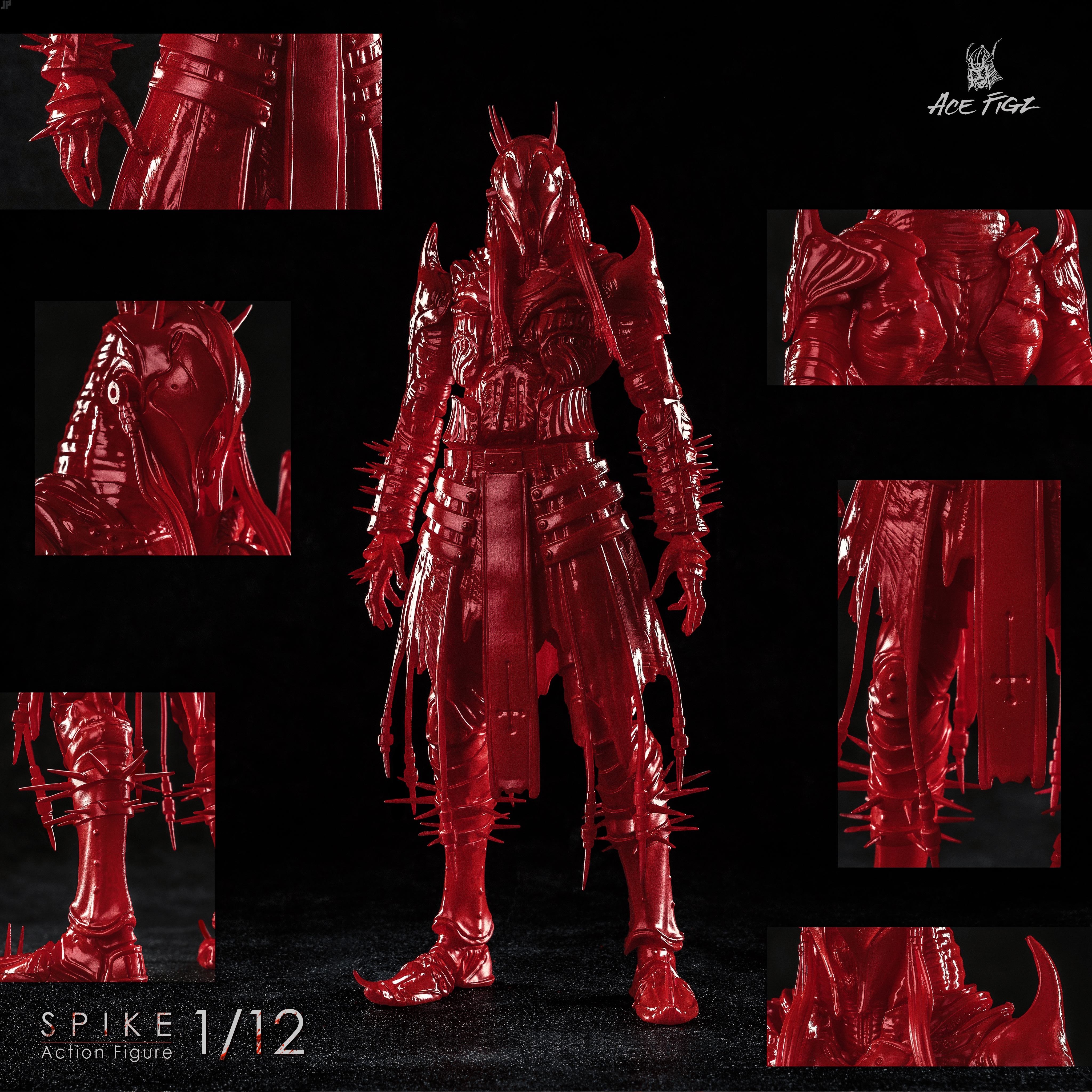 (Pre-Order) AceFigz -Spike (Two-Figure Set) 1/12 Action Figure (AF002+AF003)