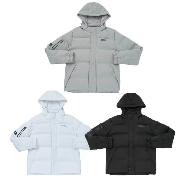 KANGOL 外套 白 灰 黑 連帽 鋪棉 保暖外套 中性 6455144100 6455144120 6455144112