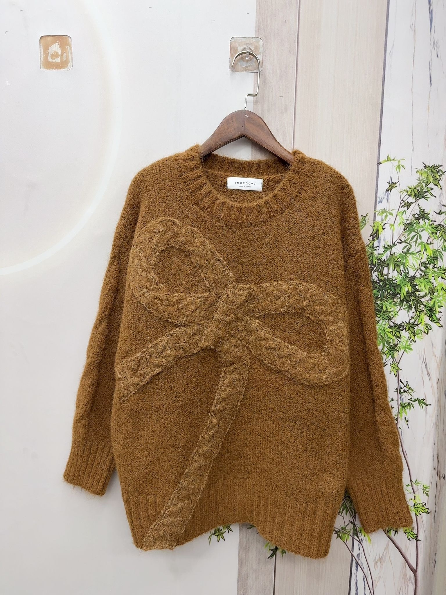 INGROOVE 高質大蝴蝶針織 top ~132J