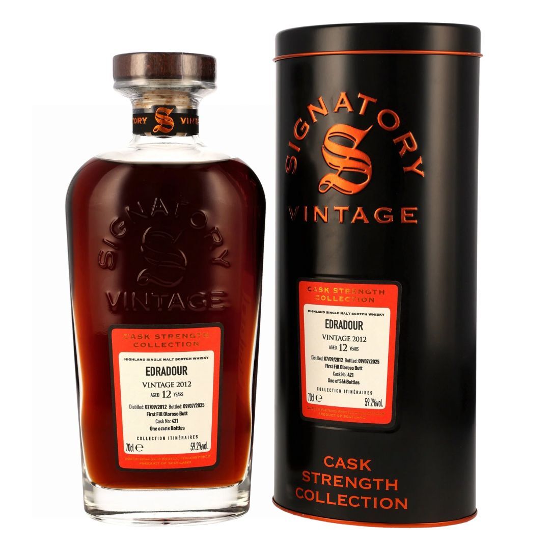 Signatory Vintage -  Edradour 12Yrs 2012-2025 700mL (Cask: 421)