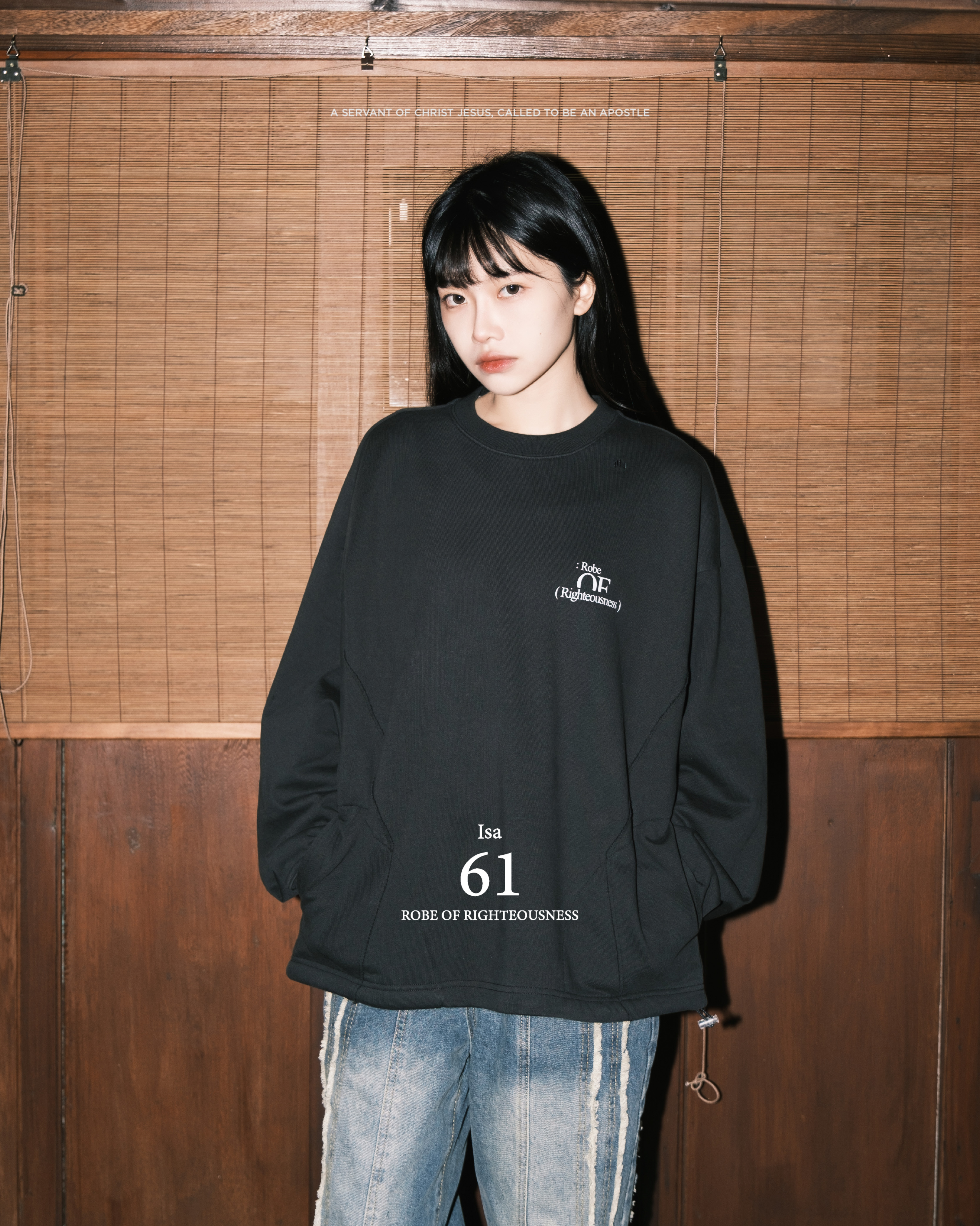 Apostle ROR-01 "Righteousness" Isa61 Crewneck Sweat Tee