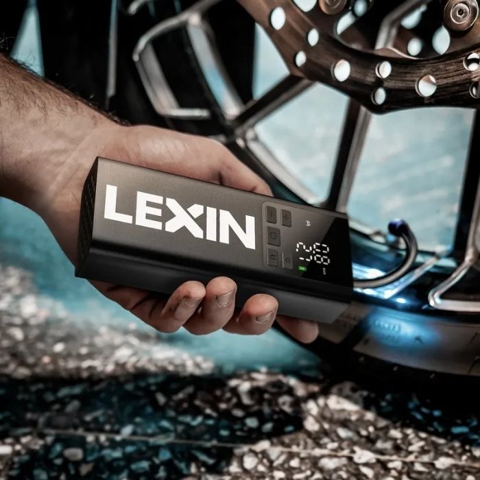 LEXIN P5 智能充氣電泵 5000mAh- 行貨兩年保養