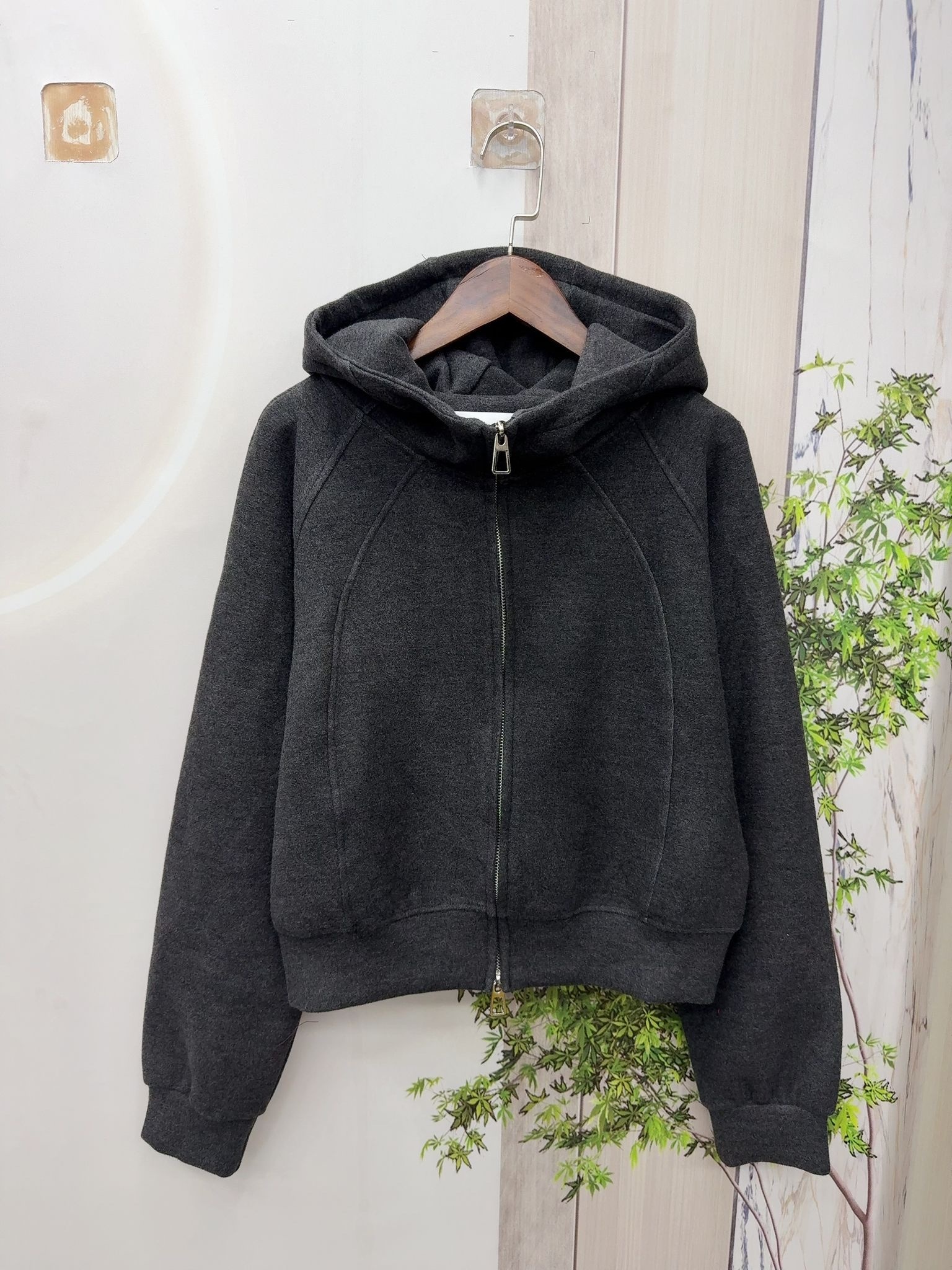 Mar 高質有帽衛衣外套 （內毛底）132N