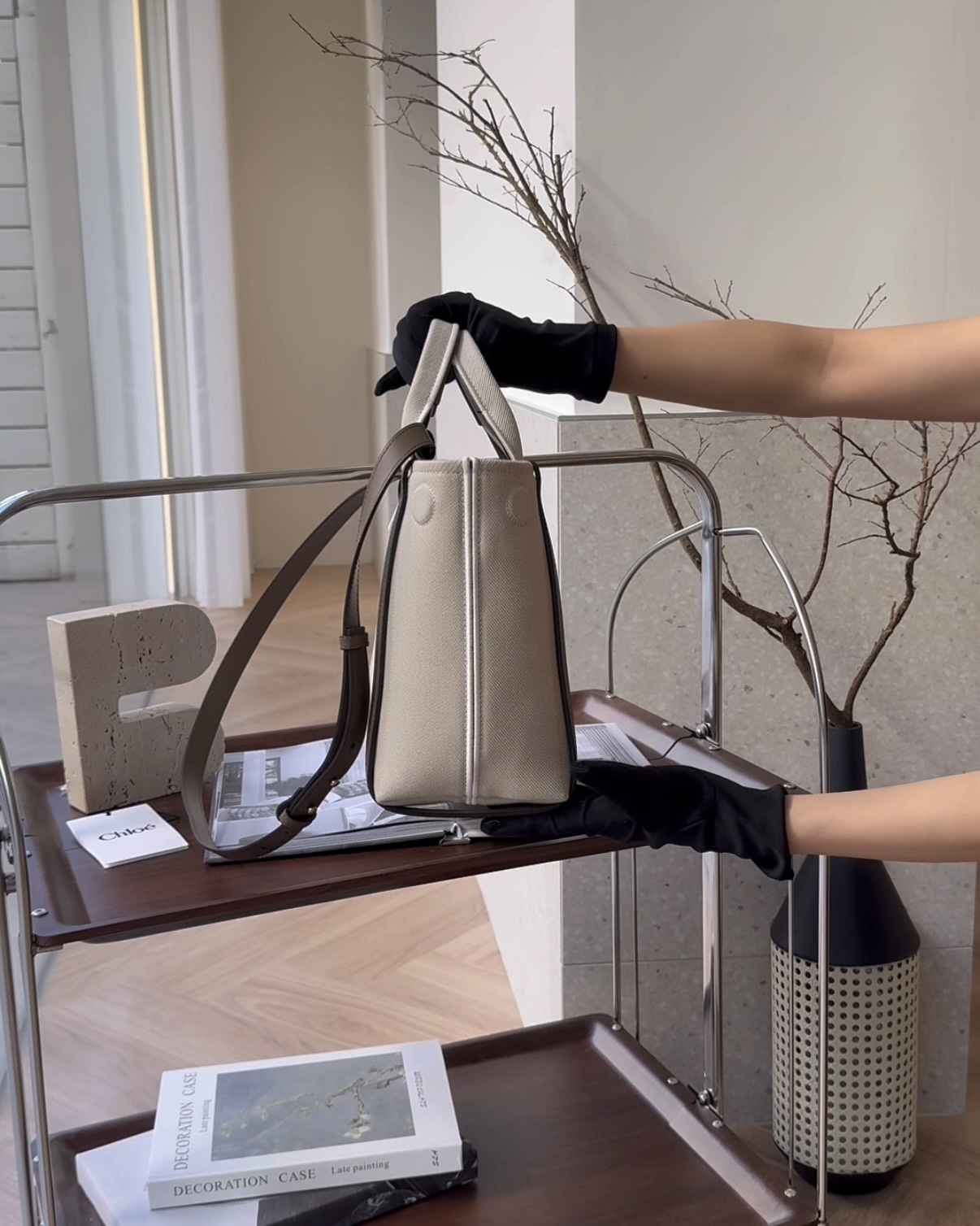 CHLOE｜CARRY 托特包 米色