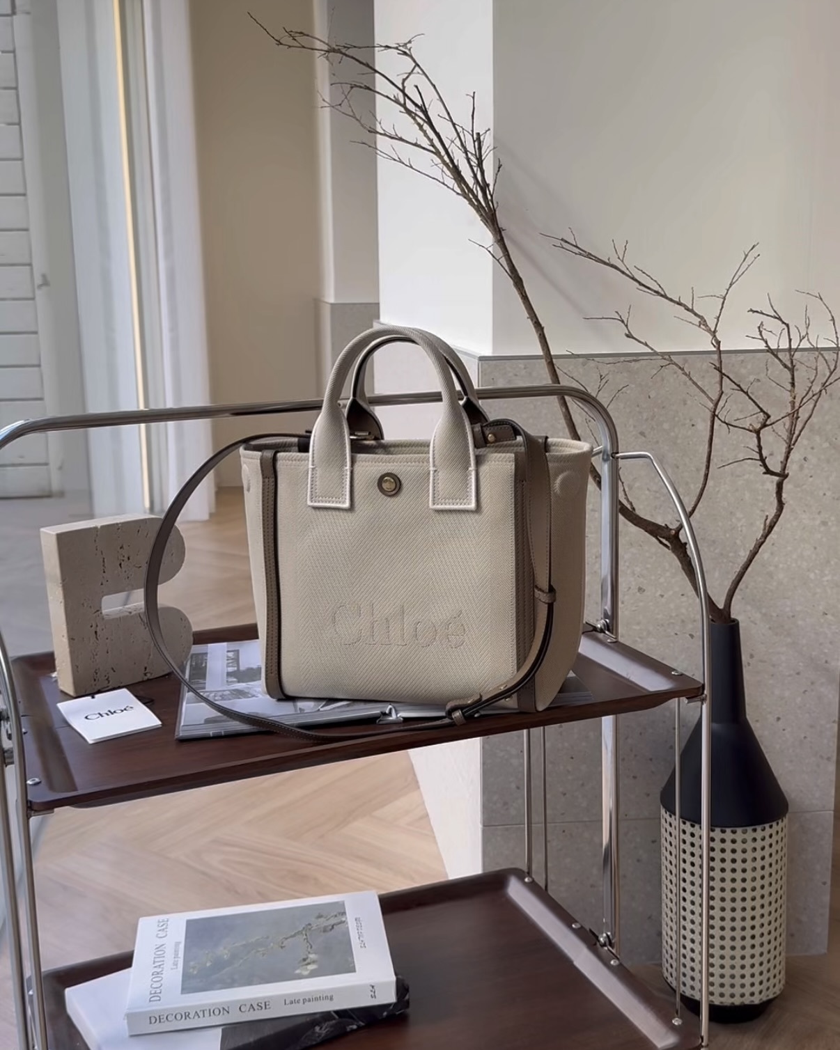 CHLOE｜CARRY 托特包 米色
