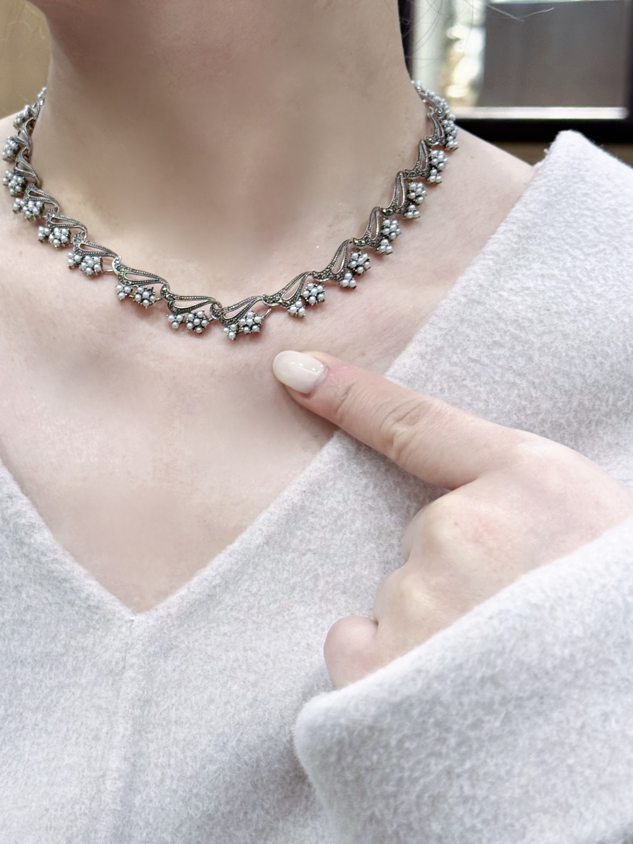 日本小米珠項鍊