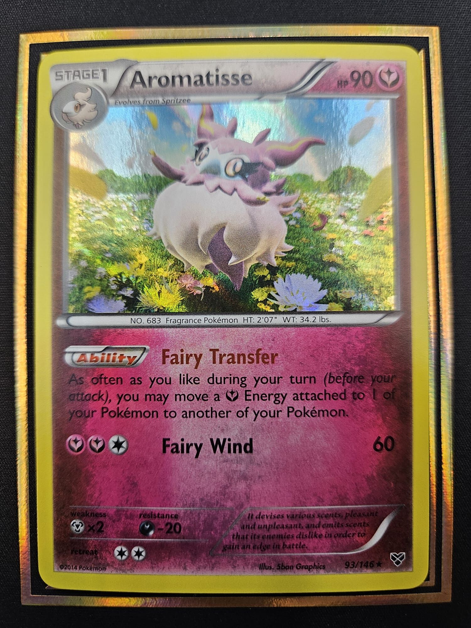 【 93/146 】Aromatisse Holo Rare XY Base SET