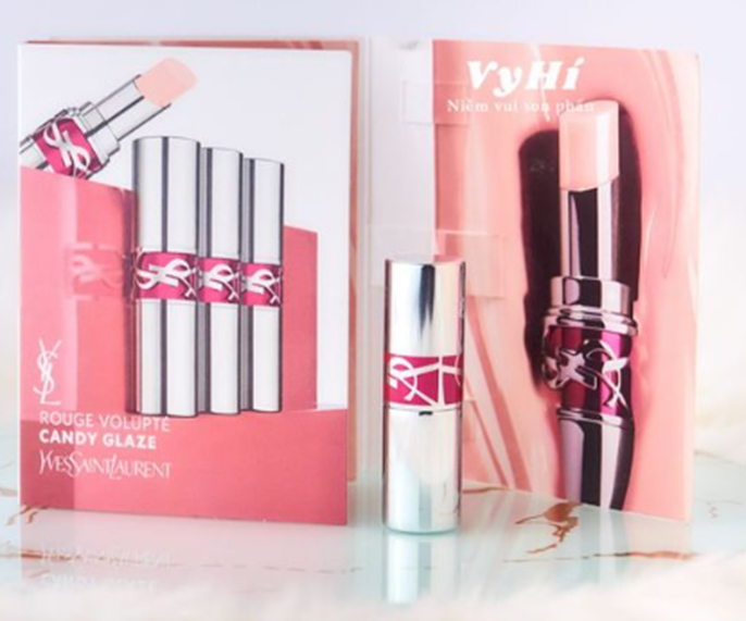 SM121 YSL聖羅蘭情迷凝亮護唇膏 #02 MINI 1g Expiry day: 11/2026