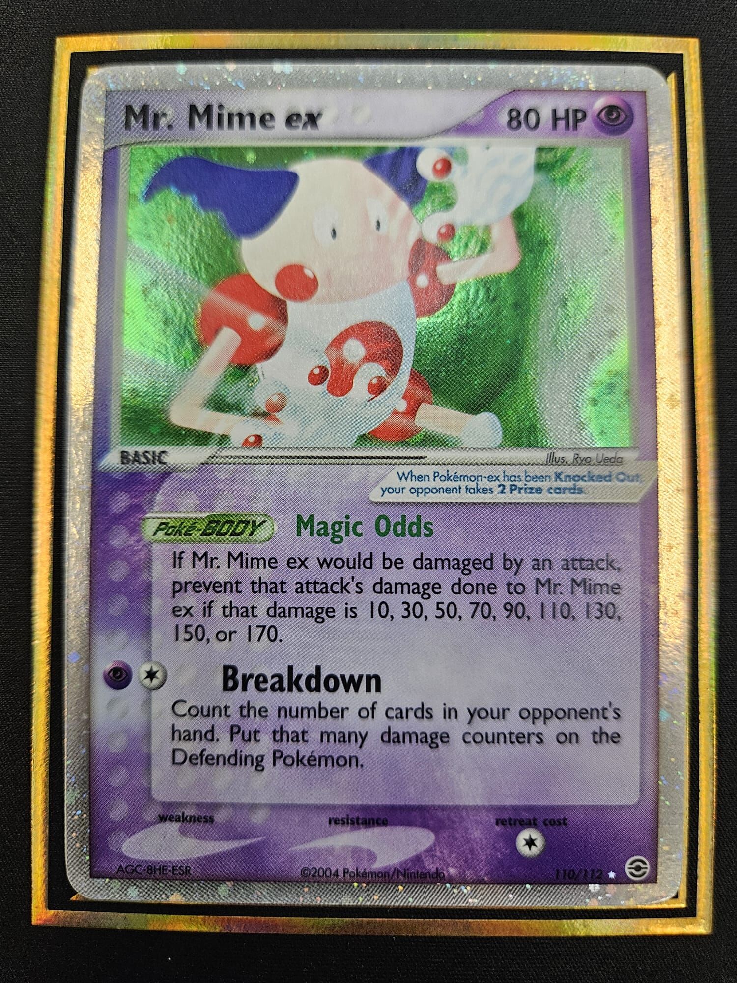 【 110/112 】Mr. Mime ex Fire Red Leaf Green Holo Ultra Rare
