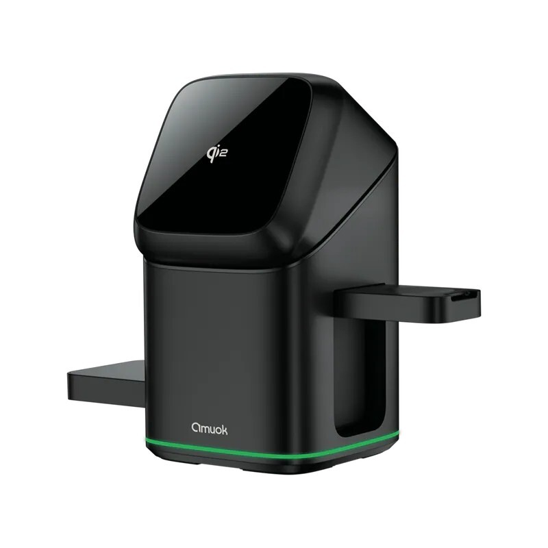 【amuok】Qi2認證 萬能三合一磁吸無線充電站 15W