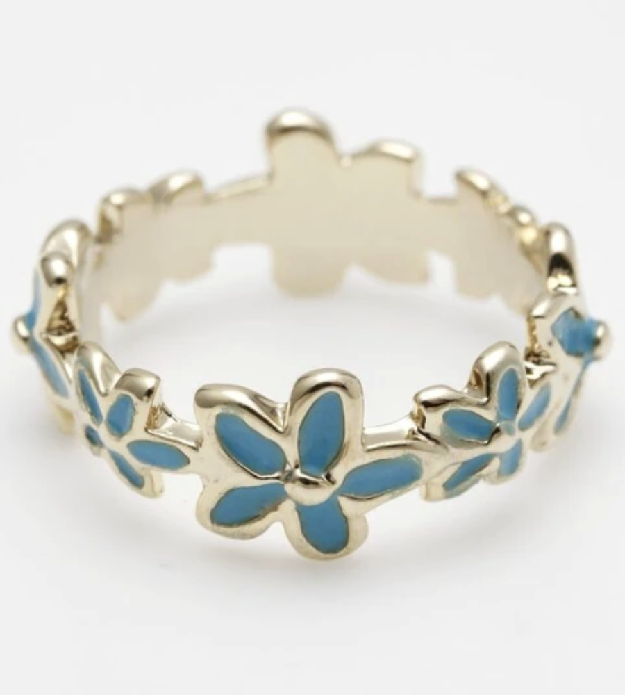 Amina - flower rings - KXXZ3103 (1223)