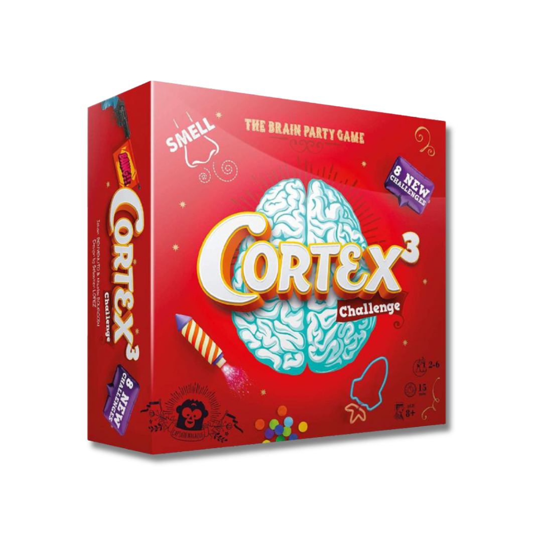 腦筋急轉彎3 (Cortex Challenge 3) | 2-6人　嗅覺挑戰益智桌遊