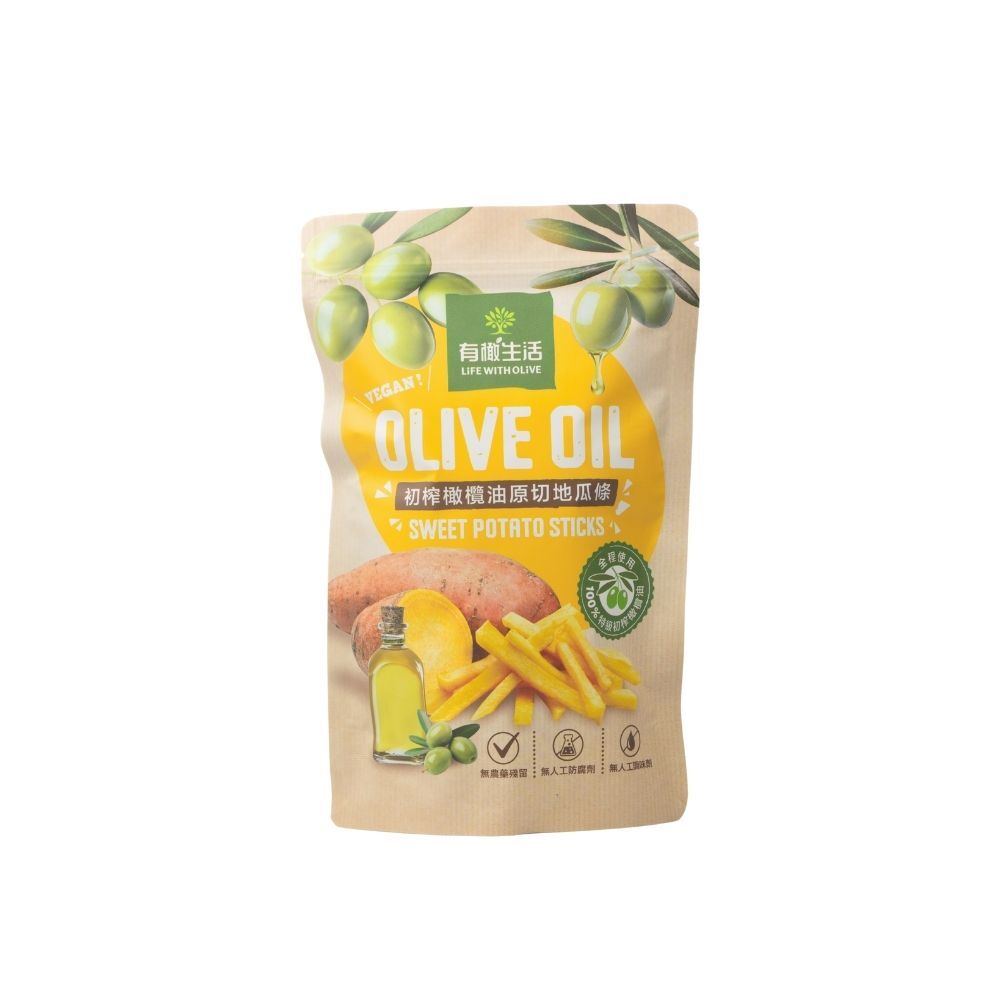 初榨橄欖油原切地瓜條 60g