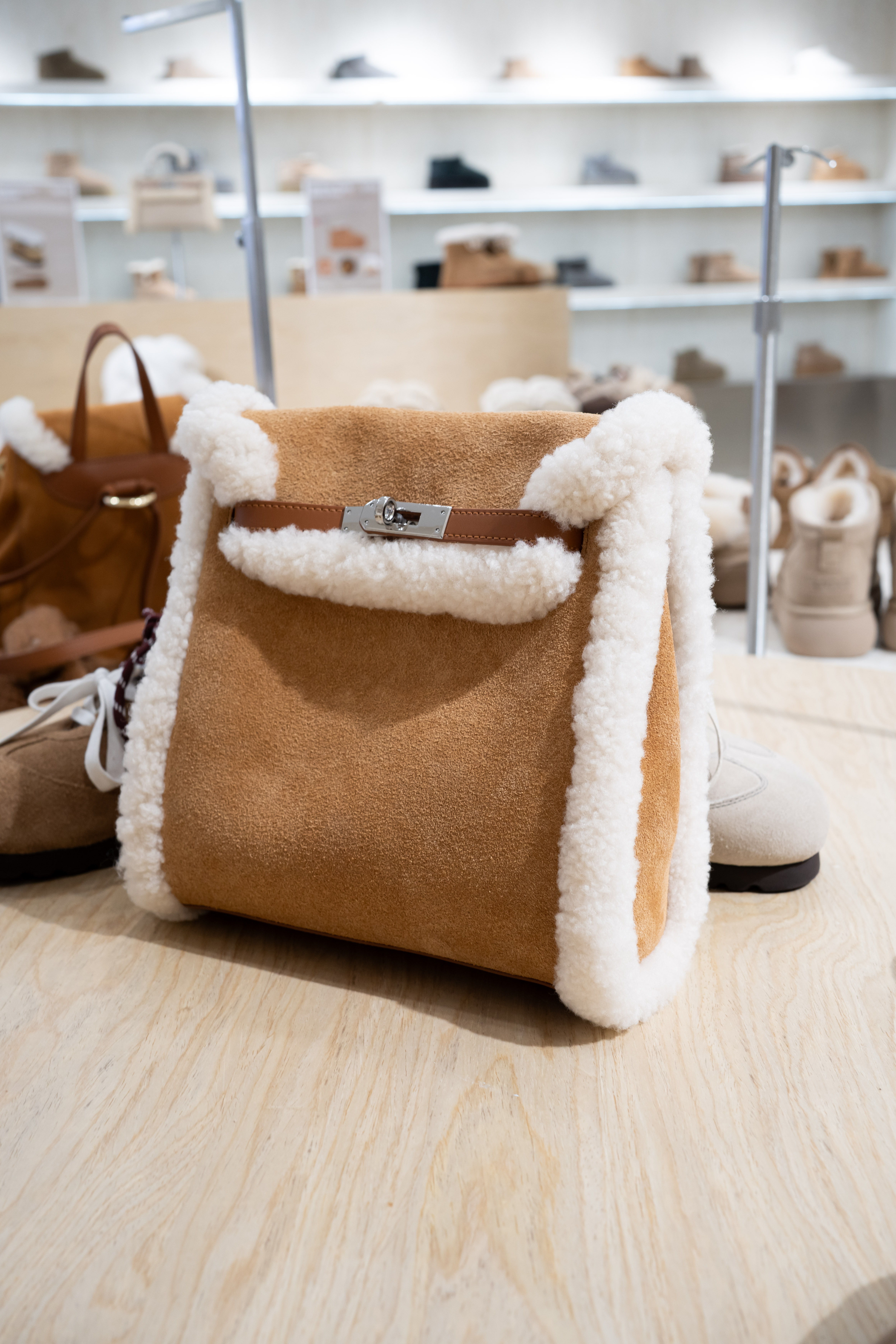 UGG Ozlana Shearling Backpack