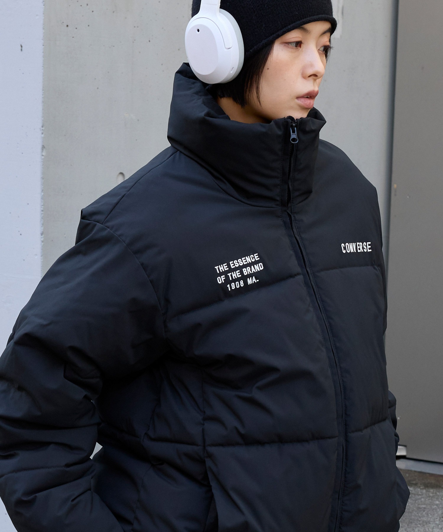🇯🇵 CONVERSE X MONO-MART 抽繩 立領羽絨外套 防風 防潑水 保暖 禦寒 寒流必備 / 預購