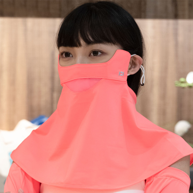 HOII shoulder length draping FACEMASK