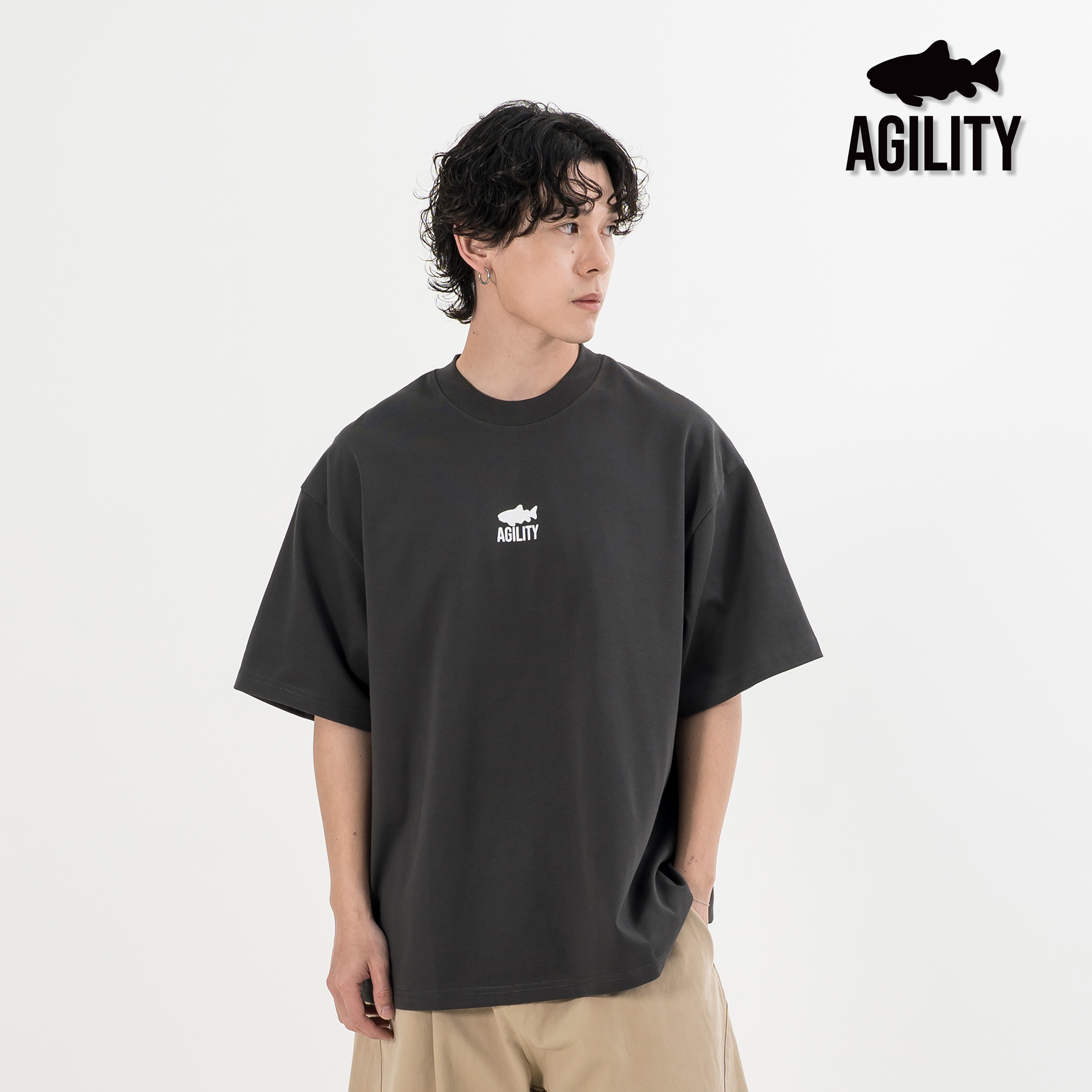 AGILITY Image Heavy Tee / Shadow 魚影 [RS0-SW]