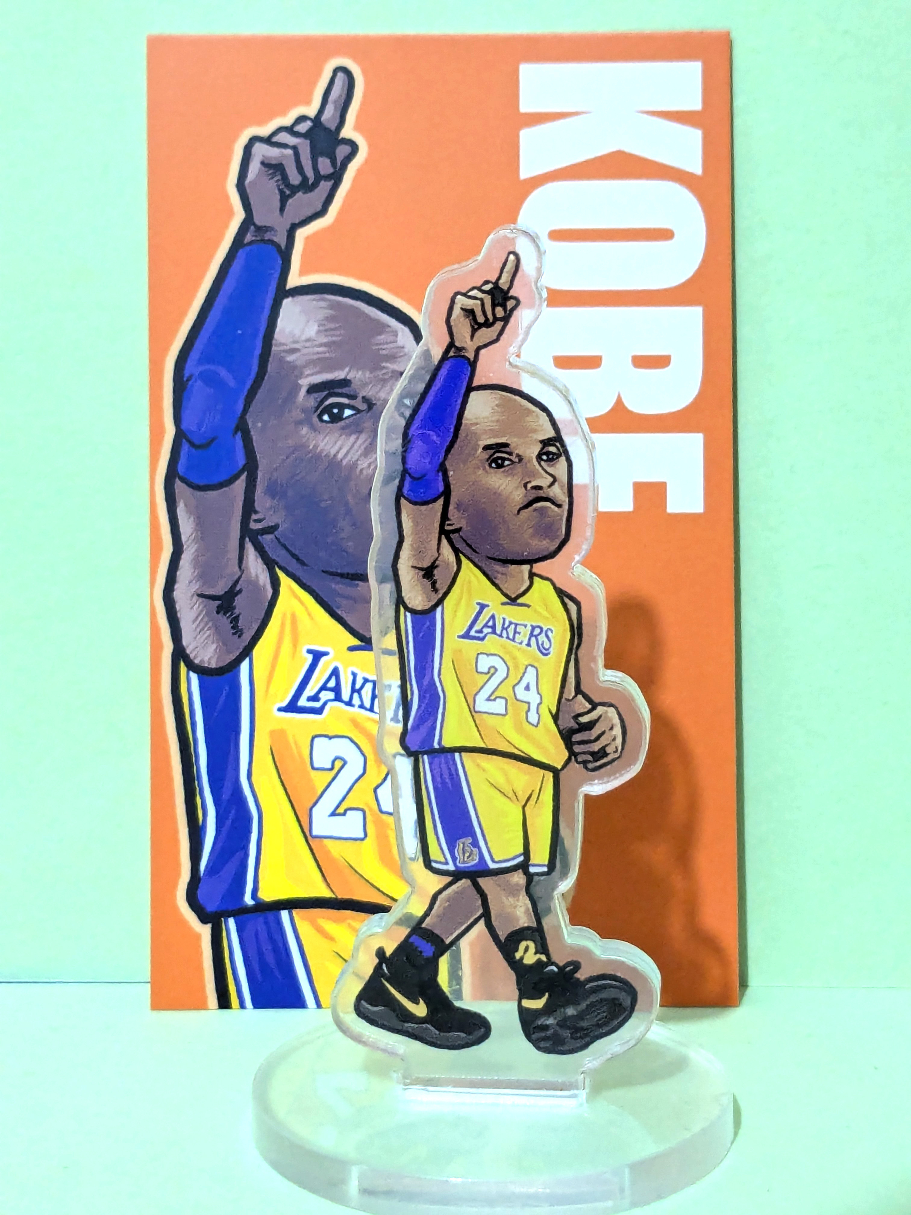 Kobe Bryant LA 立牌