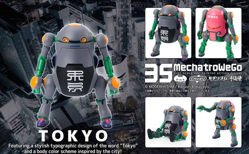 預購26/03 千值練 代理版 可動 1/35 35MechatroWeGo機器人 Tokyo