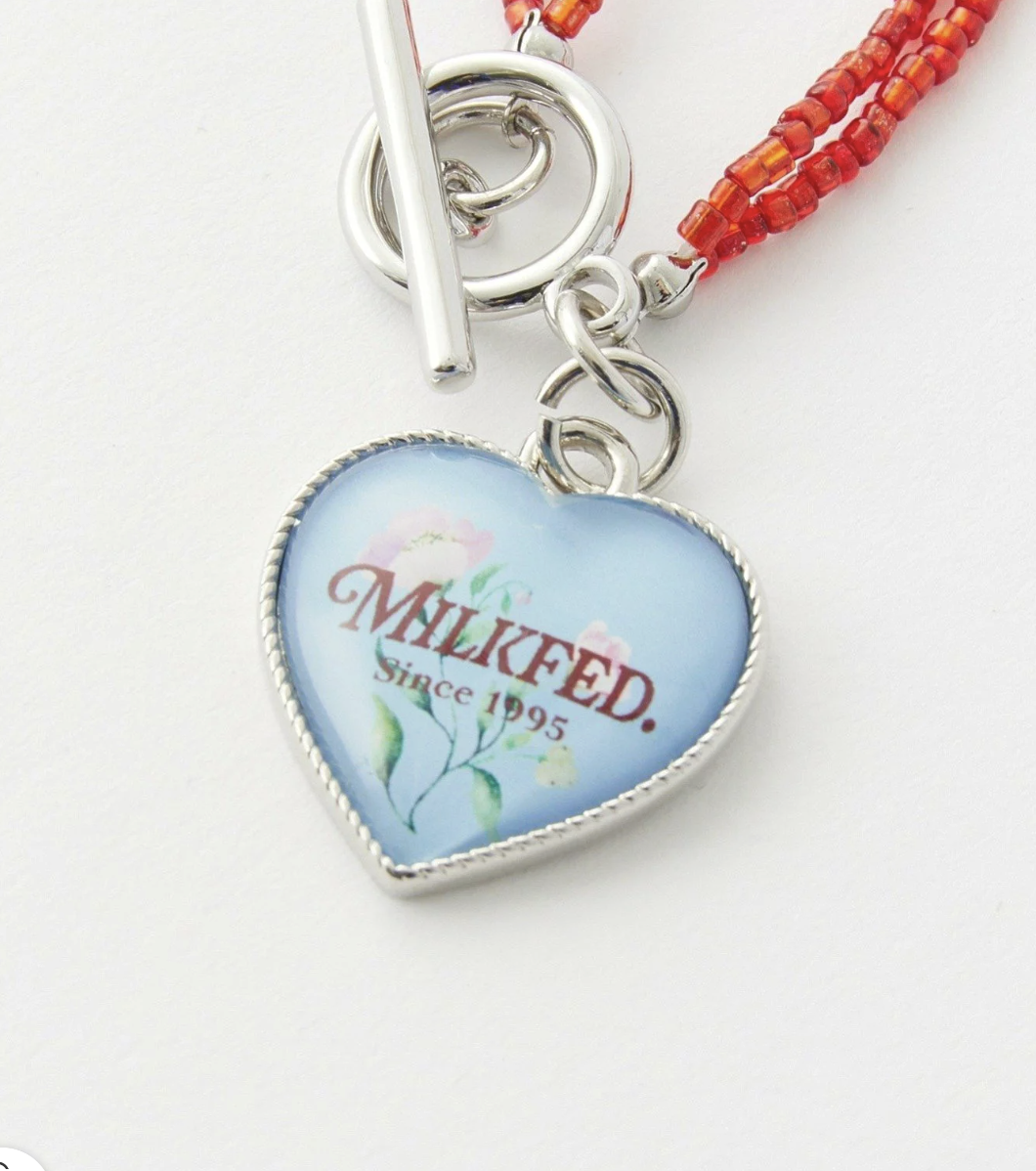 Milkfed 心形吊墜手鍊 - 103252054010 (1223)