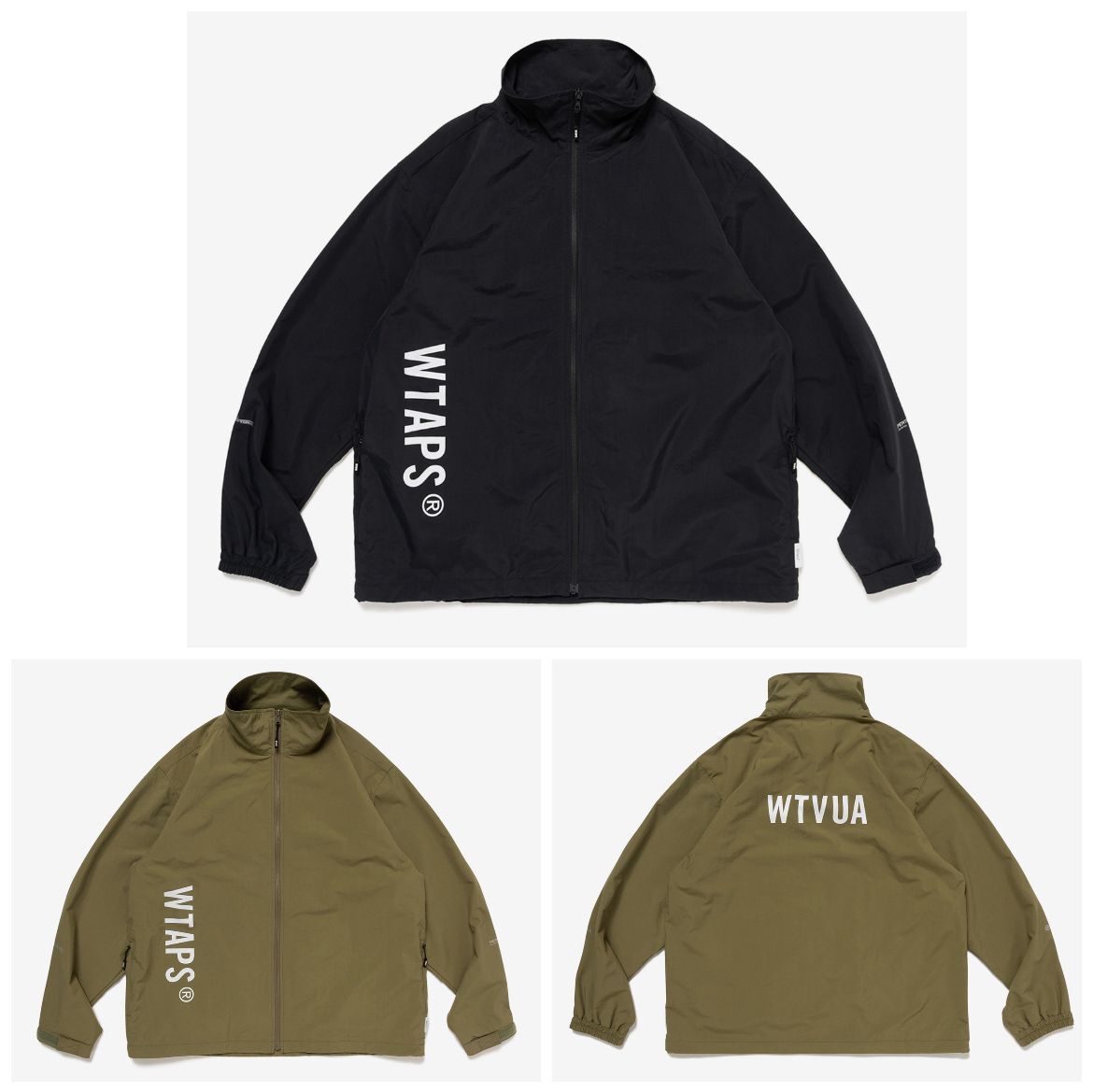 現貨|WTAPS TRACK / JACKET / NYLON. TUSSAH. PERTEX® 252CWDT-JKM03