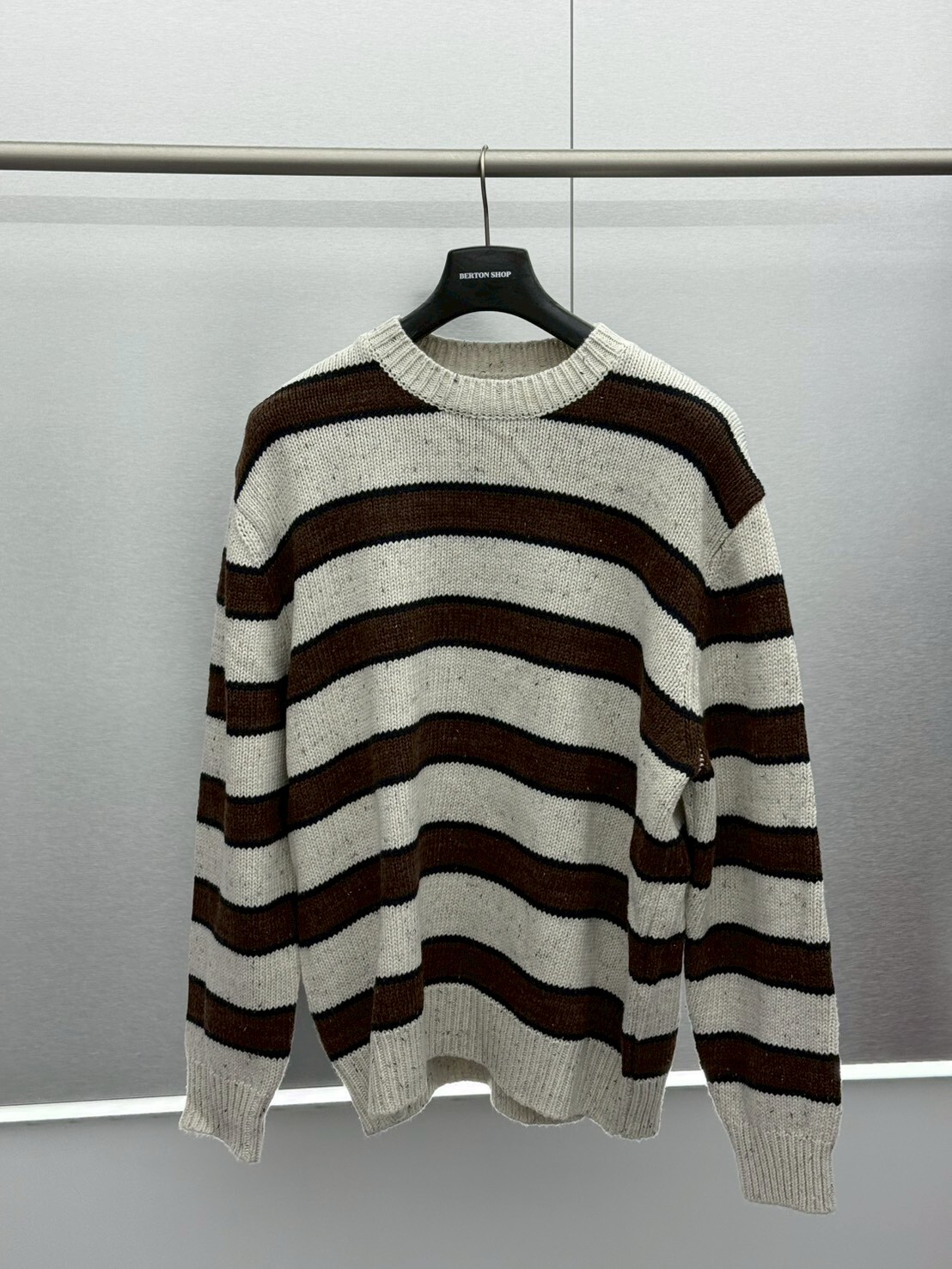 復古條紋毛衣