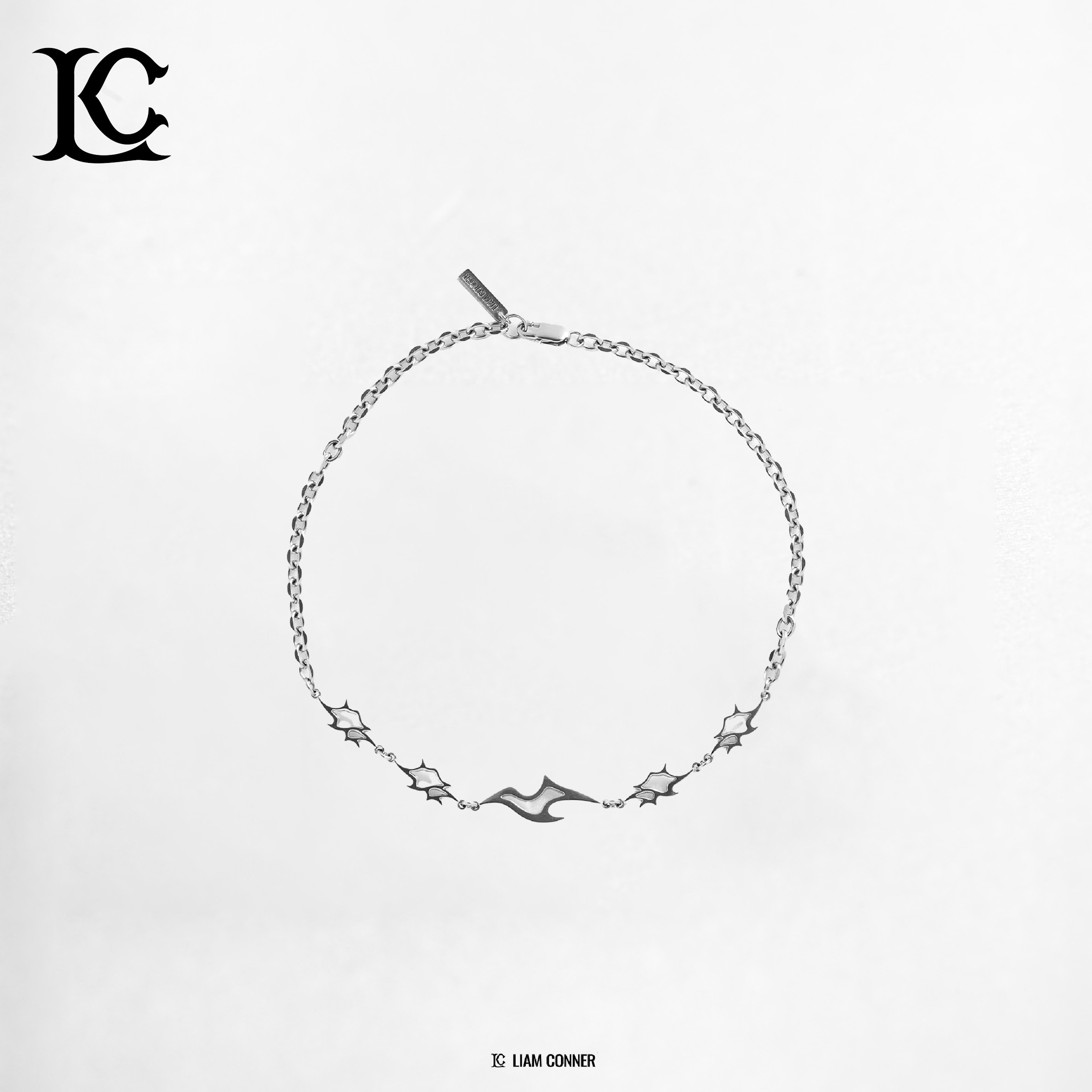 Liam Conner Flame Necklace 流焰雕花項鍊