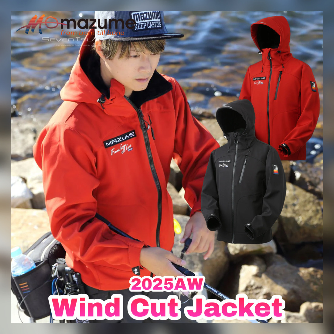 MAZUME 25AW Wind Cut Jacket MZFW-873