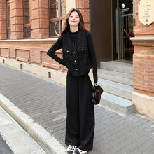 混色毛尼背心 小香套裝(3件組)